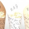 Classic Personalised Confetti Cones x 10