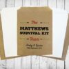 Hangover Survival Kit Wedding Favour Bags x 25