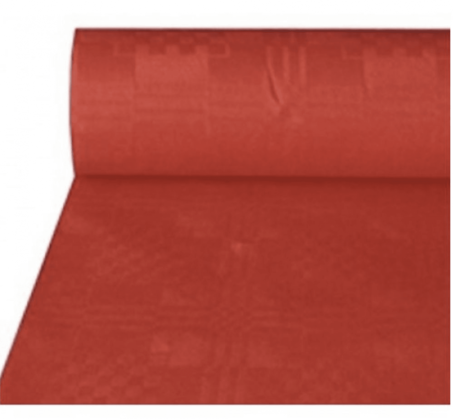 Bright Red Disposable Banqueting Roll Table Cover / 25m x 1.2m Party