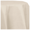 Octy/Round Disposable Tablecovers / Ivory