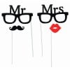 'Mr & Mrs' Party Photo Props - Image 2