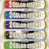 Purple & White - Double Colour Smoke Pyrotechnic Device (5 Pack) - Image 2
