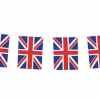 New Double Sided Union Jack Flag Jubilee Party Bunting 12 Flags 20ft Long