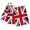 Cloth / Textile Union Jack 20 x Flag Bunting 6m HIGH QUALITY