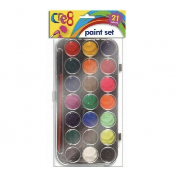 CRE8 21 Colour Paint palette