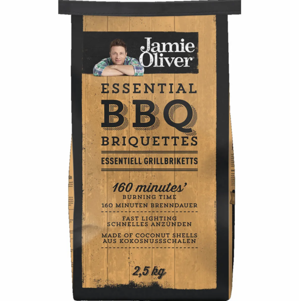 10kg JAMIE OLIVER ESSENTIAL HEAT BEADS STYLE COCONUT BBQ BRIQUETTES **FREE DELIVERY