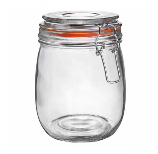 750ml Clip Fastener Glass bottle