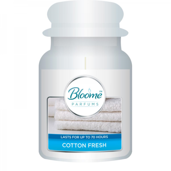 Cotton Fresh Fragranced Candle