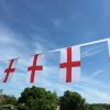 Cloth / Textile England 20 x Flag Bunting 6m HIGH QUALITY - Image 2