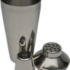 Rink Drink 3 Piece Manhattan Cocktail Shaker with Strainer - 800ml - Image 4