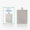 UBERSTAR Stainless Steel 3oz Slim Hip Flask