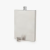 UBERSTAR Stainless Steel 3oz Slim Hip Flask - Image 2
