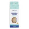 UBERSTAR Reusable Straws - Gold - Image 2