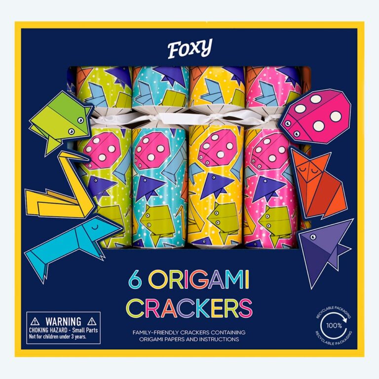 Foxy Harlequin Origami Crackers Party Experts