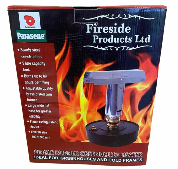 Fireside Paraffin Greenhouse Heater - Single Burner - Image 2