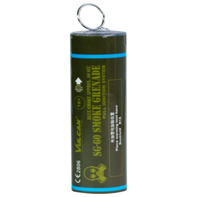 Black - Vulcan Smoke Grenade Ring Pull 60 Sec (5 Pack)